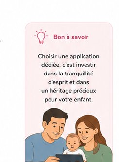 Grands-parents consultant les photos de leur petit-enfant sur une tablette.